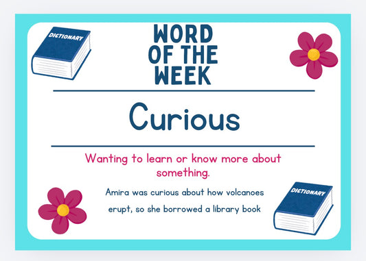 39 Weeks of Year 6 Vocabulary- Word of the Week